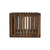 Solid Wood Carved Geometric Floating Nightstand - 880016651270