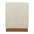 24" Beige Aluminum Outdoor Accent Chair - 880016617962