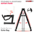 Guitar Stand 2PC A Frame Shape w Soft Foam Arm Non Slip Rubber for Acoustic Electric Bass - 810099491128