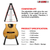 Guitar Stand 2PC A Frame Shape w Soft Foam Arm Non Slip Rubber for Acoustic Electric Bass - 810099491128
