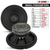 10 Inch Woofer 300W Car Subwoofer 4Ohm Replacement Deep Sub w Poly Cone - 810144134284