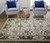 Homeroots Home Decor 8' x 11' Gray, Ivory and Taupe Wool Floral Tufted Handmade Stain Resistant Area Rug