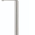 60" Nickel Swing Arm Floor Lamp With White Square Shade - 606114728962