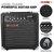 Guitar Amp 20W Electric Portable Mini Amplifier w Built in 6.5" Speaker Aux Headphone Jack - 810144136264