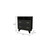 32" Black Wood Two Drawer Dresser - 880024847504