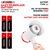 Megaphone Bullhorn Speaker 15W Mini Battery Power Bull horn w Siren 400 Yard Range - 810047162964