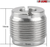 Mic Stand Adapter 12 Pieces 3/8 Female to 5/8 Male Screw Thread Conversion Connector - 810144131184