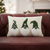 Cotton Christmas Gnomes Throw Pillow With Embroidery - 880024806242