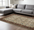 8' X 11' Ivory And Red Oriental Area Rug With Fringe