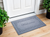18" X 30" Gray Scrollwork Border Welcome Outdoor Polypropylene Door Mat - 880016654394