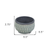 Ceramic 37 Ounce Round Distressed Pot Planter - 880016479874