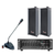Outdoor Speakers Stereo In Wall 100W Peak Passive Home Audio System 2 Pieces - 810144132877