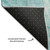 9' X 12' Teal And Ivory Abstract Washable Area Rug With UV Protection - 880024649160