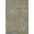 5' X 8' Taupe Green And Blue Paisley Distressed Washable Area Rug With UV Protection - 880024745015
