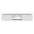 49" White Floating Mount TV Stand - 608219275860