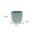 Ceramic 23 Ounce Striped Round Distressed Pot Planter - 880024963563