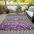 Floral Washable Indoor Outdoor Area Rug