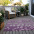 Floral Washable Indoor Outdoor Area Rug