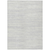 9' X 12' Silver And Ivory Abstract Washable Indoor Outdoor Area Rug - 880016389623