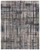12' X 15' Gray Black And Ivory Abstract Distressed Area Rug - 880016553055