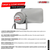 PA Horn Speaker Outdoor 6" x 10" Siren Loudspeaker 200W PMPO Loud Driver Horn - 810047164388