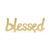 Cast Iron Blessed HPainted Tabletop Sculpture - 880016493849