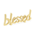 Cast Iron Blessed HPainted Tabletop Sculpture - 880016493849