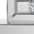 Faux Crystal MirroGlass Table Clock - 880016674941