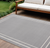 10' X 14' Gray And Ivory Indoor Outdoor Area Rug - 880016654905