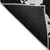9' X 12' Black And Ivory Abstract Washable Indoor Outdoor Area Rug - 880016508284