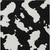 9' X 12' Black And Ivory Abstract Washable Indoor Outdoor Area Rug - 880016508284