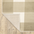 10' X 13' Beige And Ivory Geometric Distressed Area Rug