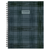 July 2026 - June 2027 Blue Flannel Weekly Monthly Planner - 619344386789