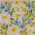 18" X 30" Brown Light Blue And Green Floral Outdoor Coir Door Mat - 880024552187