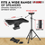 Speaker Stand Height Adjustable PA DJ Tripod Studio Monitor Stands w 35mm Compatible Insert - 810099495102