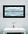 Three Sailboats Ocean Scene Black Framed Wall Art - 880016716849