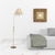 68" Bronze Adjustable Traditional Shaped Floor Lamp With Beige Empire Shade - 606114729037