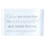 Tabletop Glass Plaque You Are More  - 603799691482