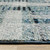 Homeroots Home Decor 6' X 9' Blue Geometric Power Loom Stain Resistant Area Rug