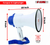 Megaphone Bullhorn Speaker 30W Mini Bull Horn Battery Power Megafono 800 Feet - 810047165811