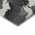 5' X 8' Black And Ivory Abstract Washable Area Rug With UV Protection - 880024904290