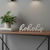 Cast Iron Christmas Tabletop Sign - 880016393026