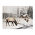 Wood Winter Reindeer Lodge Hanging Wall Decor - 880016409093