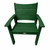 26" Green Heavy Duty Plastic Outdoor Dining Chair - 880024751801