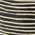 Ceramic 39 Ounce Striped Round Distressed Pot Planter - 880016477665