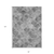 8' X 10' Gray Charcoal And Ivory Abstract Washable Indoor Outdoor Area Rug