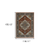 10' X 13' Red And Blue Oriental Area Rug With Fringe