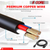 AC Power Cord 10Ft 2 Prong US Male to Female Extension Adapter 16AWG/2C 125V 13A - 810099491562