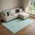10' X 14' Teal And Ivory Paisley Washable Area Rug With UV Protection - 880024732237