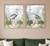 Set Of Two Cranes I Silver Framed Print Wall Art - 606114917496